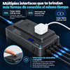 Convertidor de corriente de 12v a 110v para carro